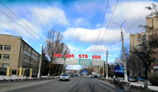 Billboard B in Slovyansk, 3x6  krugove perehresta st.Bankivs'ka/ st.Sovkovicna/ st.Universitets'ka (r-n SATU) Photo 1