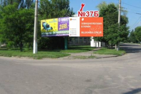 Billboard B in Slovyansk, 3х6  perehresta st. Bankivs'ka/st. Tors'ka, 78 (pravo) Photo 1