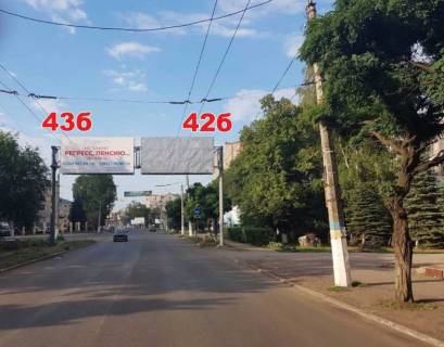 Billboard B in Slovyansk, 3х6  st. Bankivs'ka,85 (r-n likarni AIZ) Photo 1