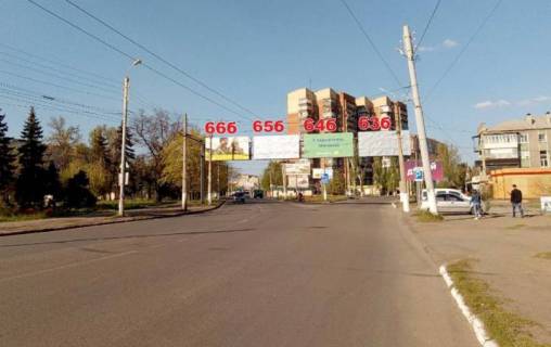 Billboard B in Slovyansk, 3х6  st. Central'na, 43 (r-n mag. "Ogorodnik") Photo 1