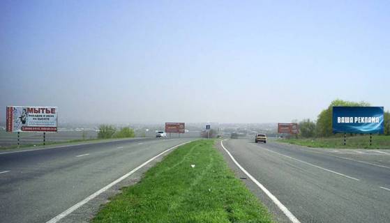 Billboard A in Slovyansk, 3x6  r-n optovo-ovocevogo rinku i na v'izdi v m. Slov'ans'k (napramok na Slov'ans'k) Photo 1