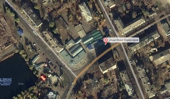 Citylight A in Slovyansk, 1,2х1,8  st. Bankivs'ka, 88 (TC "Globus", r-n SATU) scheme