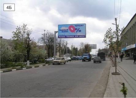 Billboard B in Podilsk (Kotovsk), 3x6  st. Soborna  perpendikularno napramku ruhu navproti budivli "Ukrtelekom" Photo 1