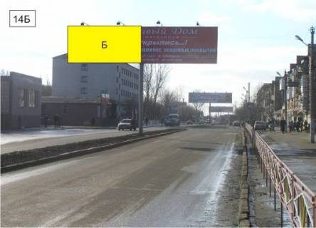 Billboard B in Podilsk (Kotovsk), 3x6  av.-kt Peremogi na rozdilovij smuzi perpendikularno napramku ruhu ,navproti prohidnoi pidpriemstva hlibzavodu Photo 1