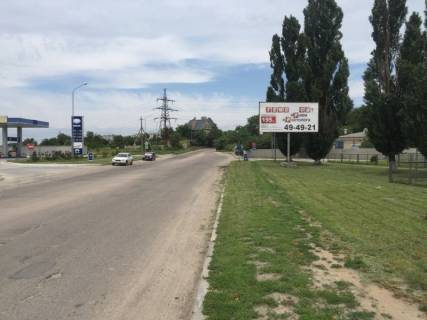 Billboard A in Kherson, 3x6  St. Poltavskoj/Domostroitel'noj Photo 1