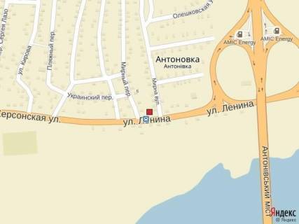 Billboard B in Kherson, 3x6  Kindijskoe sosse - per. Mirnyj scheme