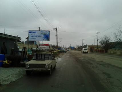 Billboard B in Kherson, 3x6  Kindijskoe sosse - per. Mirnyj Photo 1