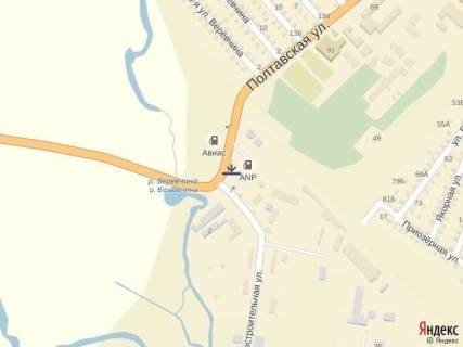 Billboard B in Kherson, 3x6  St. Poltavskoj/Domostroitel'noj scheme