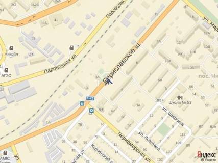 Billboard A in Kherson, 3x6  Berislavskoe s.(r-n mag. Strojka) scheme