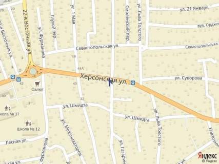 Billboard A in Antonivka, 3x6  Kindijskoe (v"ezd v Herson) scheme