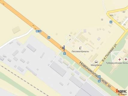 Billboard A in Kherson, 3x6  Nikolaevskoe sosse(r-n avtorynka) scheme