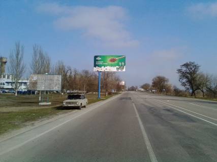 Billboard B in Kherson, 3x6  Berislavskoe sosse (vyezd iz Hersona) molokozavod Photo 1