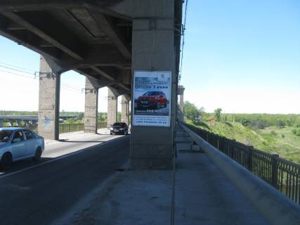 Billboard A in Zaporizhzhya, 1,2х1,8_2шт  Most 1, s goroda na o. Hortica Photo 1