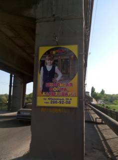 Citylight A in Zaporizhzhya, 1,2х1,8_2шт  most 2, s ostrova na Hortickij rajon Photo 1