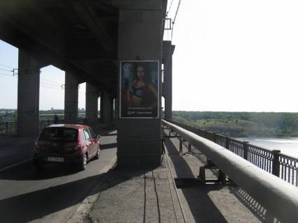 Citylight  in Zaporizhzhya, 1,2х1,8  Most 1, s goroda na o. Hortica Photo 1