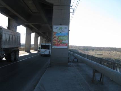 Billboard A in Zaporizhzhya, 1,2х1,8_2шт  Most 1, s goroda na o. Hortica Photo 1