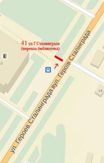 Citylight B in Sumi, 1,2х1,8  st.G.Stalingrada (perehod biblioteka) scheme