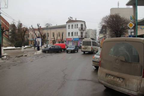 Citylight B in Nadvirna, 1,2x1,8  Cornovola, mis'kij fontan, posta, RDA, mag.Ol'ga, napramok ruhu na Ivano-Frankivs'k, Bogorodcani Photo 1