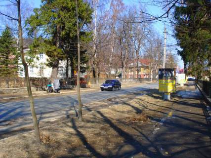 Citylight A in Yaremche, 1,2x1,8  Trasa N-09 Mukacevo-L'viv, Svobodi, mis'kij rinok, avtozupinka, sanatorij Prikarpats'kij, pisohidna zona do vodospadu Probij, napramok ruhu na Ivano-Frankivs'k Photo 1