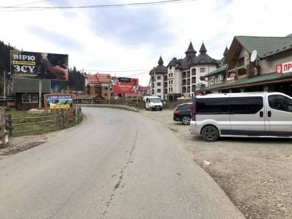 Billboard B in Bukovel, 3x6  Trasa N-09 Mukacevo-L'viv, doroga na Bukovel' (s.Polanica), villa Vlad, Leku, Moriska 1 900 m do Bukovela, napramok ruhu na Bukovel' Photo 1
