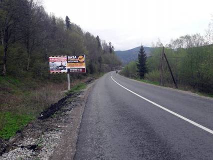 Billboard B in Tatariv, 3x6  Trasa N-09 Mukacevo-L'viv, viizd z sela, napramok ruhu na Ivano-Frankivs'k Photo 1