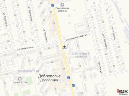 Billboard A in Dobropillya, 6x3  mkrn. Sonacnij, 10 scheme
