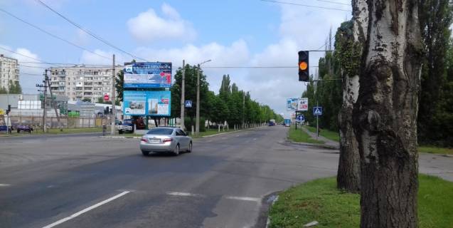 Billboard A in Kremenchuk, 3х6  st. Kievskaa r-n perekrestka s proezdom Aroslavskim (iz centra), niz Photo 1