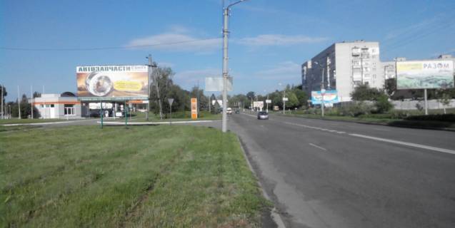 Billboard B in Kremenchuk, 3х6  av. Poltavskij, rajon Pivzavoda (AZS), v Kremencug Photo 1