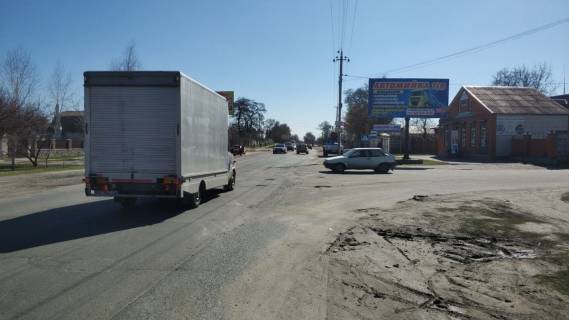 Billboard A in Kremenchuk, 3х6  st. Kievskaa - st. Kolhoznaa, v"ezd v gorod Photo 1