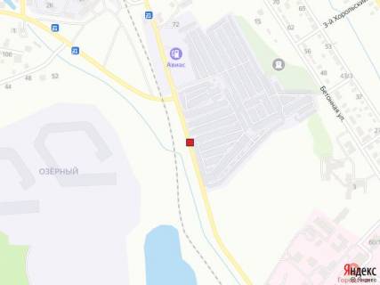 Billboard A in Kremenchuk, 3х6  st. Doktora Bogaevskogo, rajon garaznogo kooperativa, iz centra scheme