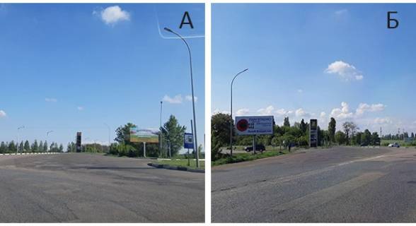 Billboard B in Zolotonosha, 3х6  Zolotonosskoe kol'co, vozle AZS "OKKO"  Photo 1