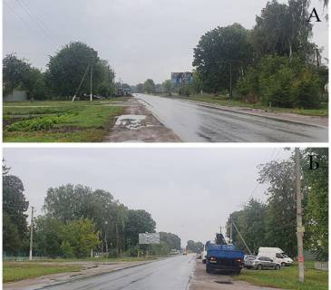 Billboard A in Khristynivka, 3х6  Hristinovka, St.Pervomajskaa vyezd c goroda Photo 1