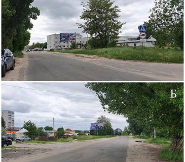 Billboard B in Kaniv g. Kanev st. G. Dorosenka, r-n "Maslozavoda" Photo 1
