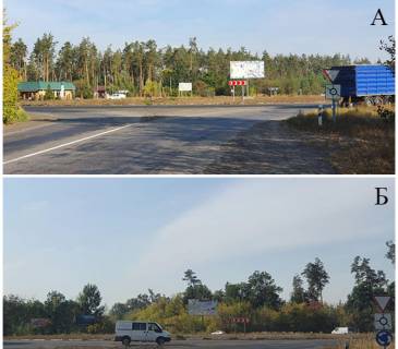 Billboard B in Smila, 3х6  Trassa Cerkassy - Smela, Smelanskoe kol'co  Photo 1
