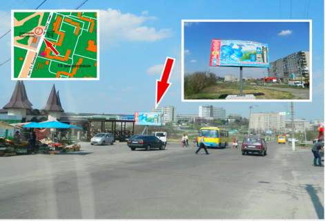 Billboard B in Novovolinsk, 3х6  m. Novovolins'k, st. St. Banderi. B st. Photo 1