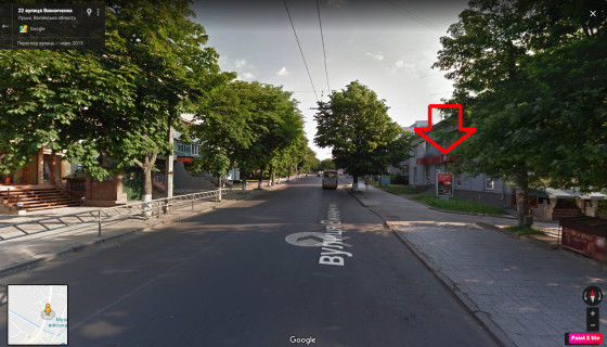 Citylight A in Lutsk, 1,8х1,2  st. Vinnicenka, 22 v napramku do kinoteatru "Promen'" A st. Photo 1