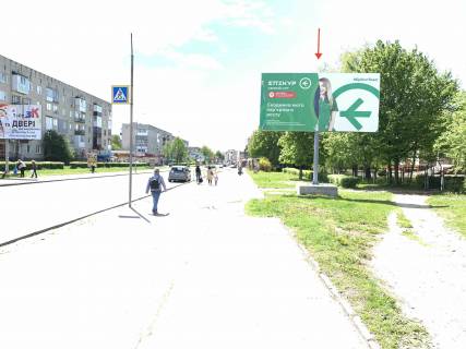 Billboard A in Volodymyr-Volinsky, 3х6  st. Kovel's'ka, 111   do centu Photo 1