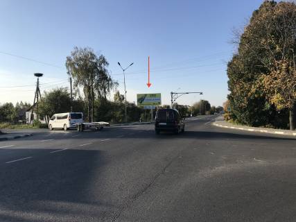 Billboard B in Lutsk, 3х6  s. Zmiinec', viizd z Luc'ka na Kovel' - Agodin B st. Photo 1