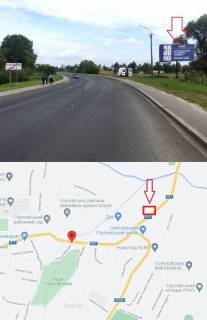 Billboard A in Gorokhiv, 3х6  viizd z m.Gorohiv zi storoni Luc'ka (navproti znaku Gorohiv), Gorohiv Photo 1
