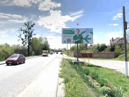 Billboard A in Volodymyr-Volinsky, 3х6  Viizd z m. Volodimir-Volins'kij  (zi storoni L'vova / Novovolins'ka /  300 m. do centru mista Volodimira. Photo 1