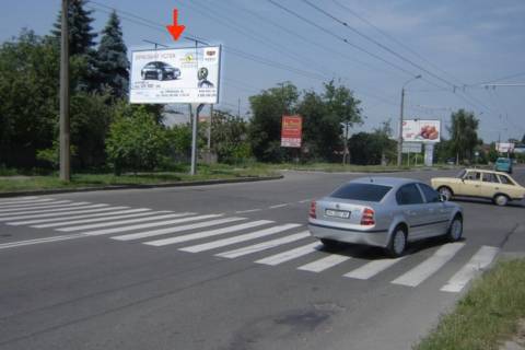Billboard B in Lutsk, 3х6  st. Kovel's'ka, 147  -  st. Cernisevs'kogo. Photo 1