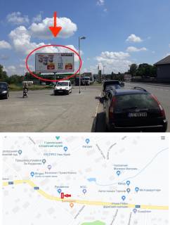 Billboard A in Gorokhiv, 3х6  Gorohiv, plosa, centr A st. Photo 1