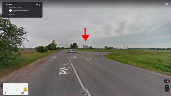 Billboard A in Lutsk, 3х6  V'izd v misto zi stroni Novovolins'ka - povorot na ob'izdnu dorogu do Luc'ka A st. Photo 1