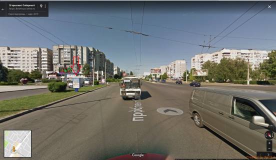 Citylight B in Lutsk, 1,8х1,2  pr-t. Vidrodzenna, 1 TC Imidz B st Photo 1