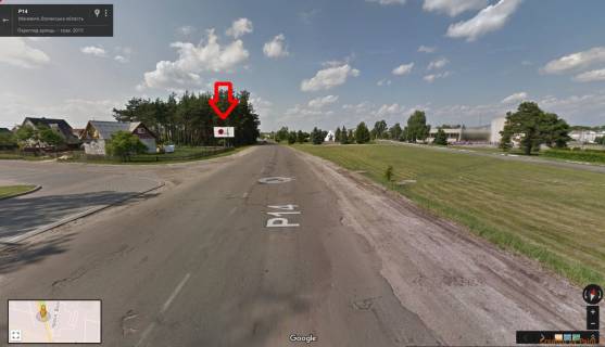 Billboard B in Manevichi, 3х6  smt. Manevici, st. Luc'ka - peretin st. Zahidna B st v'izd v misto Photo 1