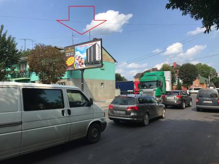 Billboard B in Lutsk, 3х6  st. Glinki - st. Kovel's'ka B st v napramku do centru Photo 1