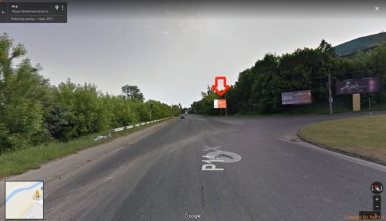 Billboard A in Lutsk, 3х6  st. Naberezna - Arovica A st . pidjom do Promenna Photo 1
