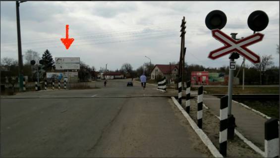 Billboard B in Turiysk, 3х6  smt. TURIJS'̱K 184 perehresta st.Luc'ka - st.Privokzal'na (pereizd) B st Photo 1