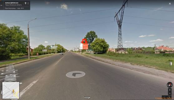 Billboard A in Lutsk, 3х6  st. Dubnivs'ka - kil'ce A st v'izd v misto Photo 1