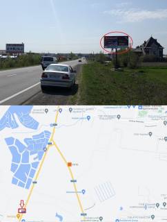 Billboard A in Gorodische (Volinska region), 3х6  st. L'vivs'ka, viizd z mista v napramku L'vova, restoran Zagorod, A st. Photo 1